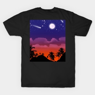 Tropical sunset T-Shirt